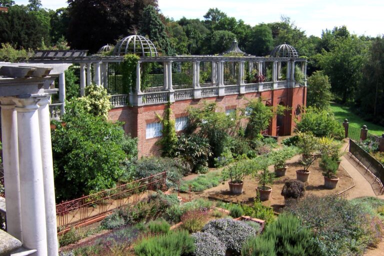Hill Garden and Pergola at Hampstead Heath – an offbeat thing to do in London for curious travellers, featuring Edwardian architecture and wild gardens.